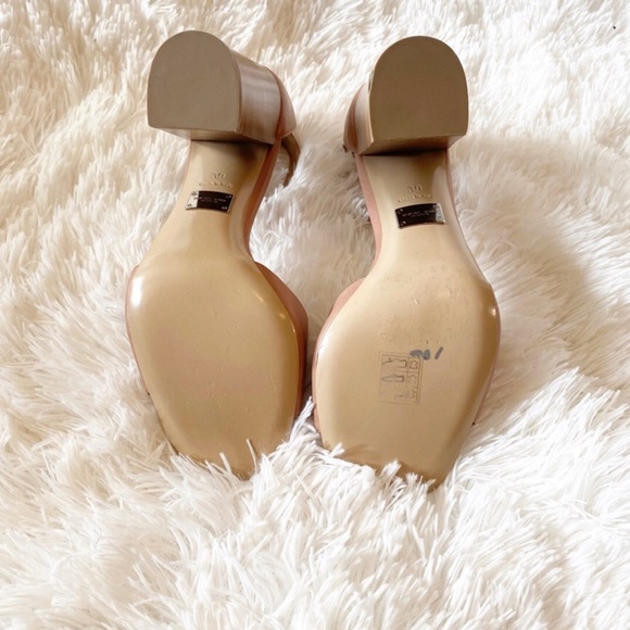 Michael Kors Collection Nude Rosa Ankle Strap Heels/ Sandals - Picture 5 of 5